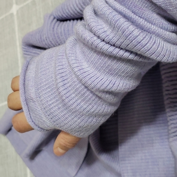 Lululemon athletica sweaters lululemon sit in lotus wrap il 100% merino wool. - Picture 9 of 15